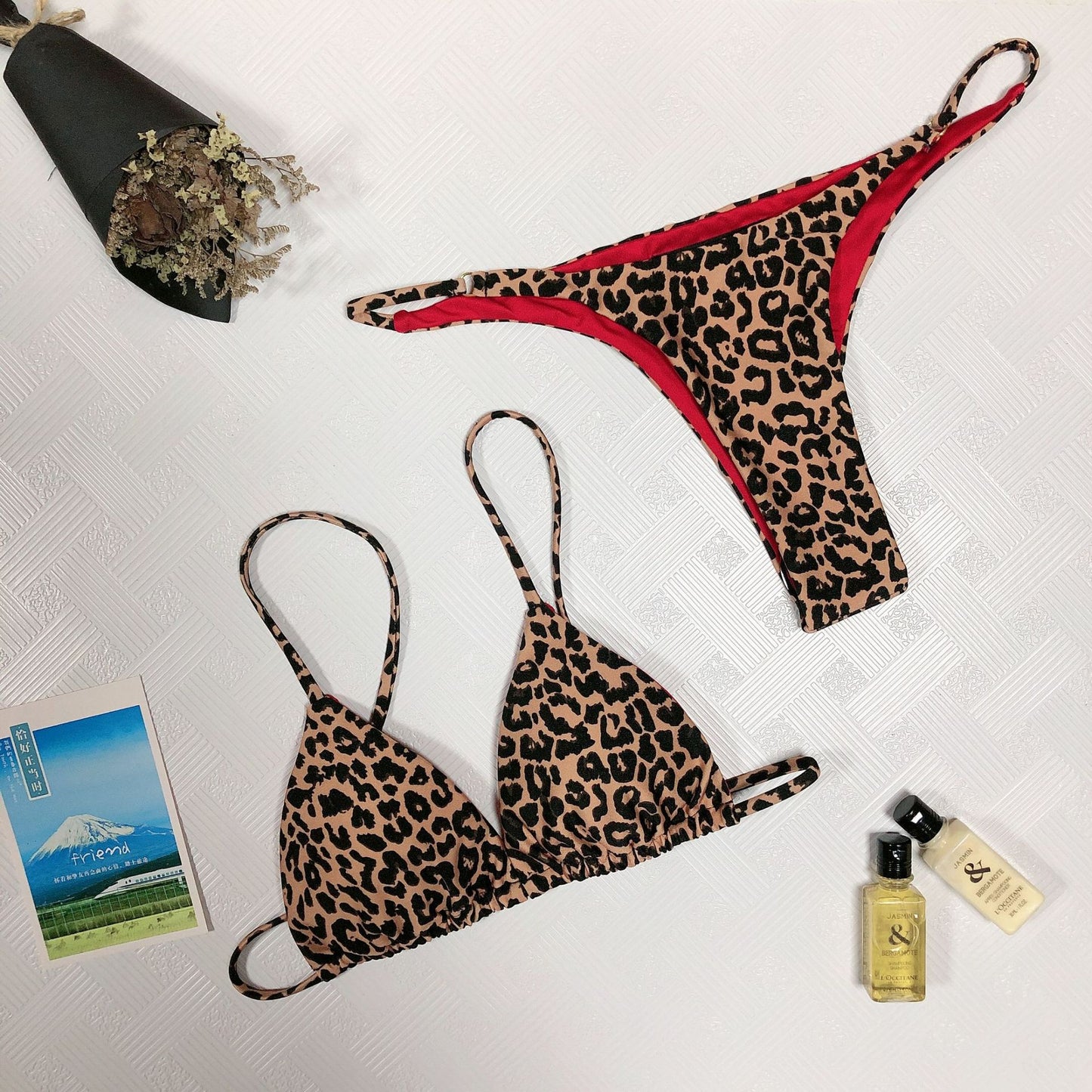 Bikini Salomé — instinto animal print