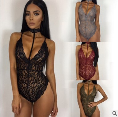 Body Dalia — encaje en cuatro tonos