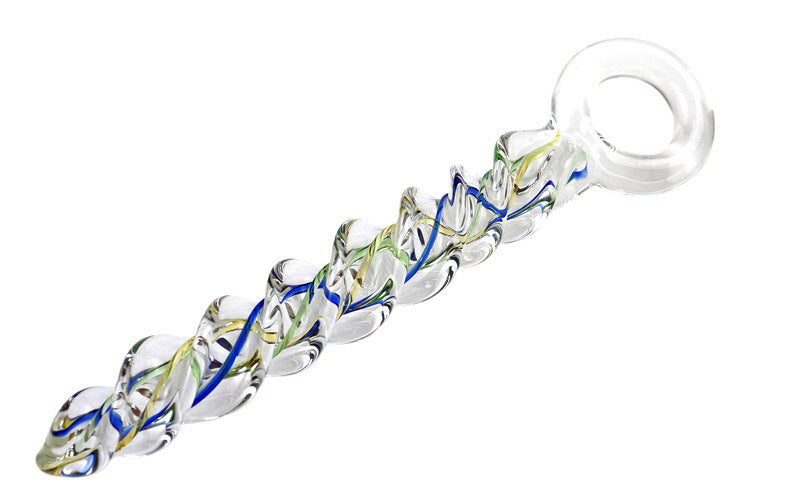 Plug de cristal Aurora — borosilicato templado