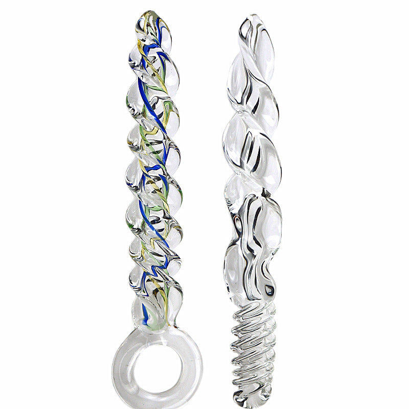 Plug de cristal Aurora — borosilicato templado