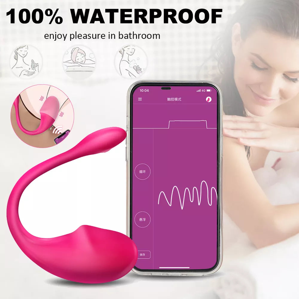 Vibrador Sirena — control por app a distancia