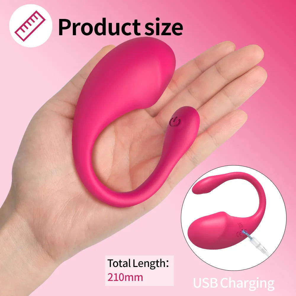 Vibrador Sirena — control por app a distancia