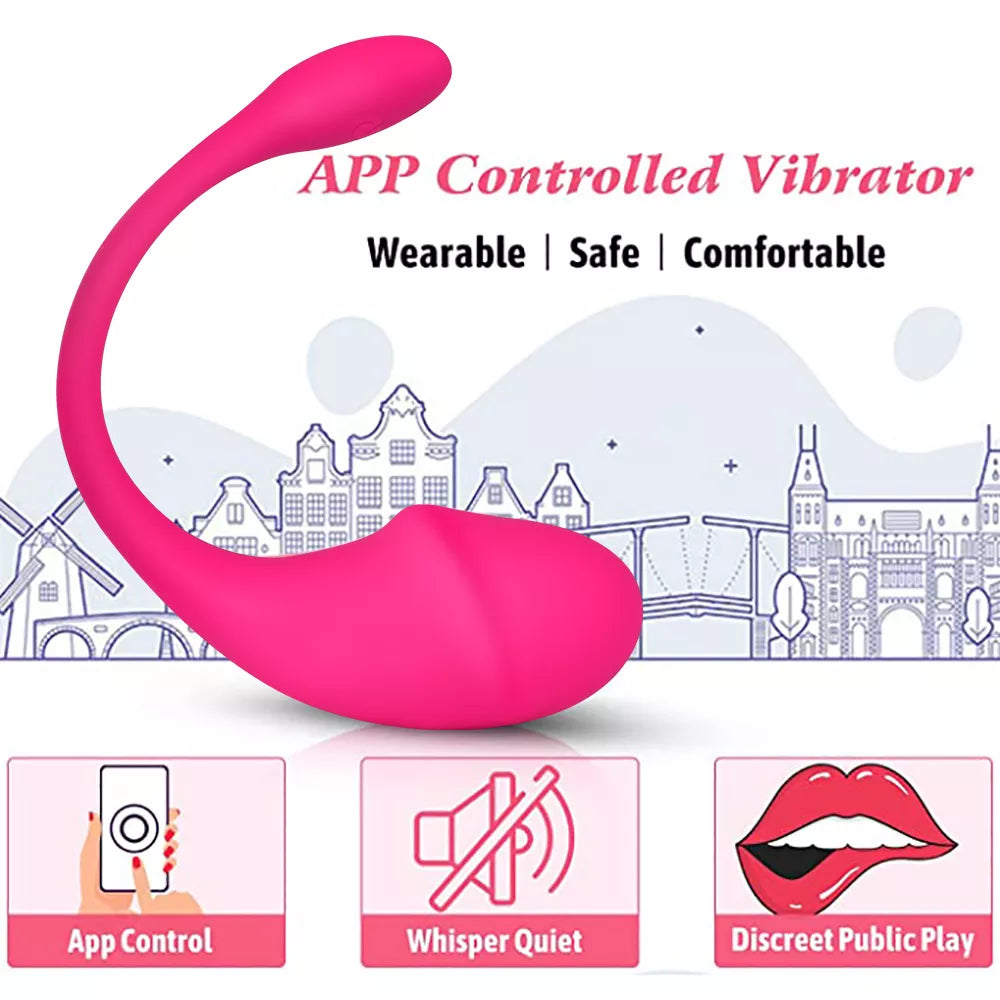 Vibrador Sirena — control por app a distancia