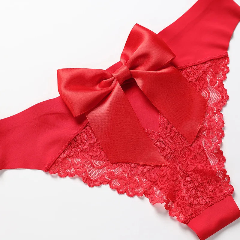 Braguita Camelia — encaje rojo pasión